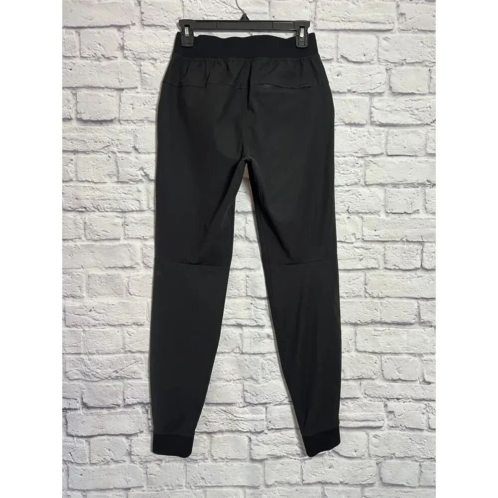 Lululemon Men's ABC Warpstreme Jogger SIZE XS Black Pants Drawstring Pockets